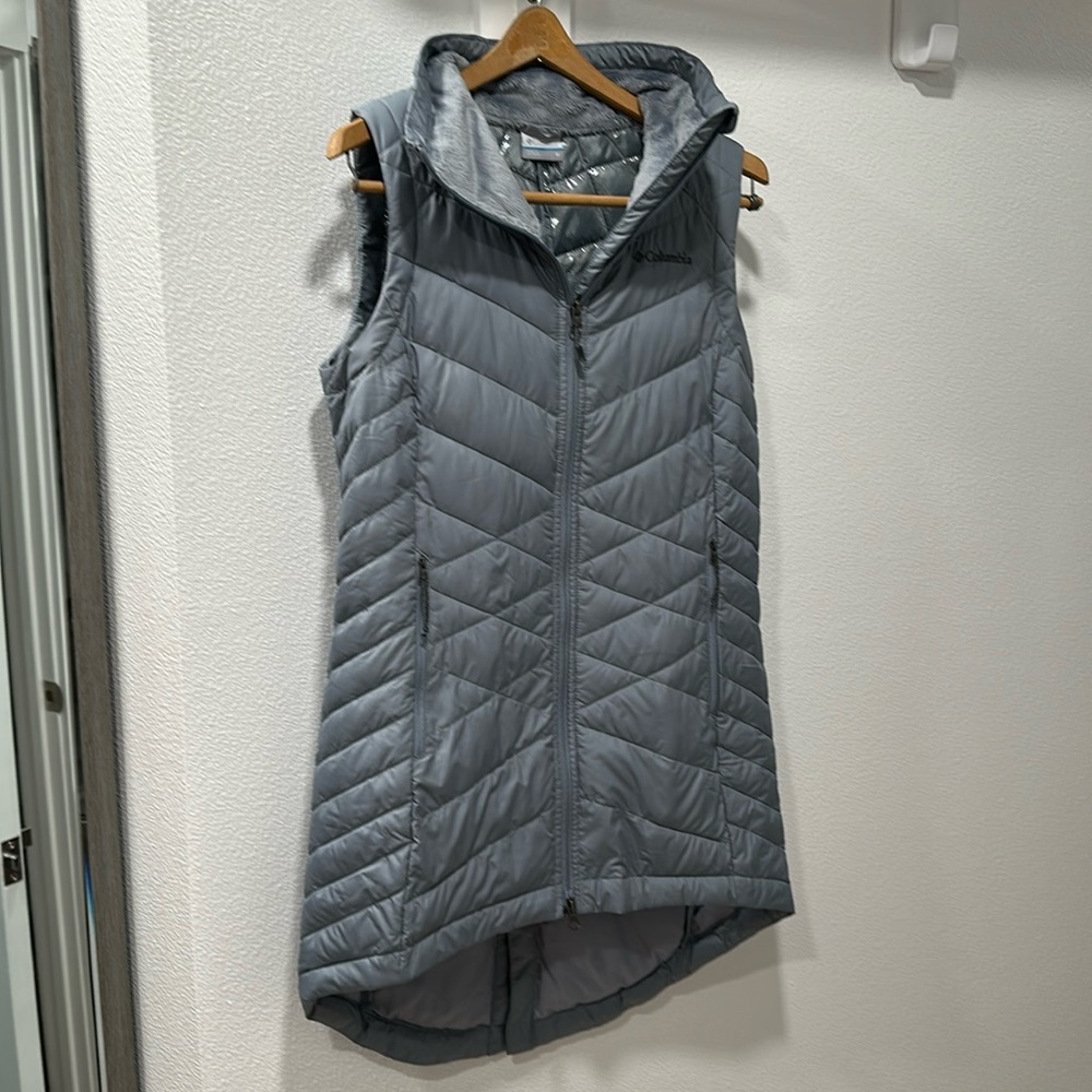 Columbia Heavenly Long Vest Grey